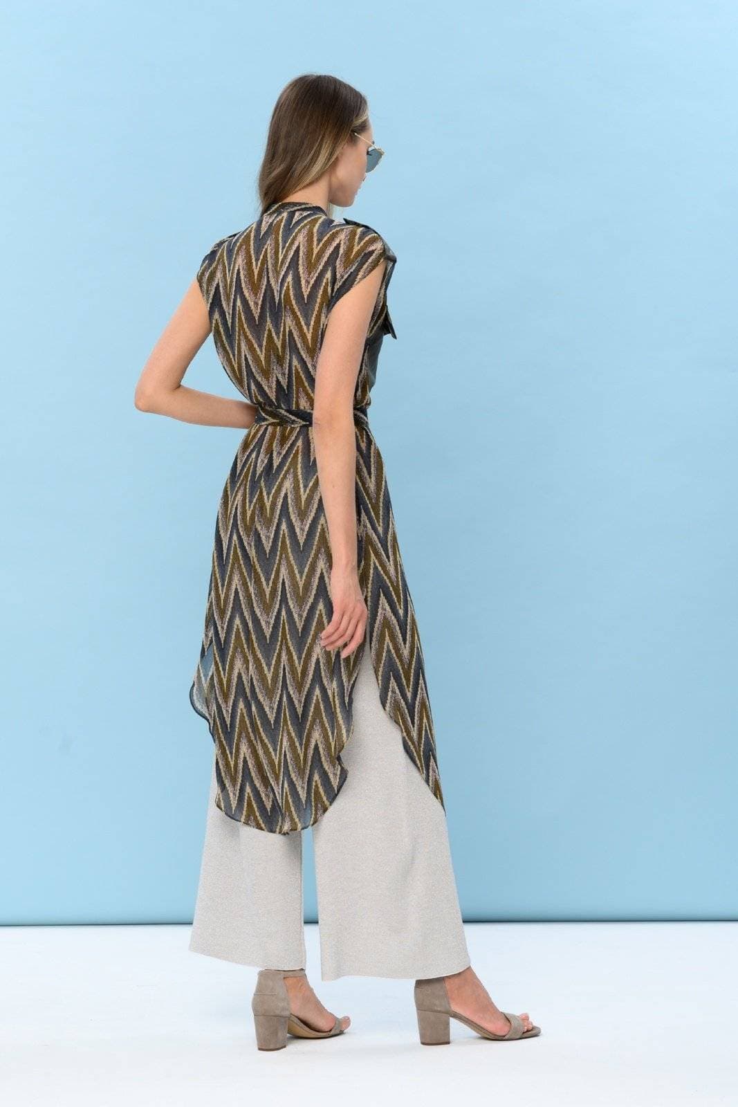 туника из нежного шифона