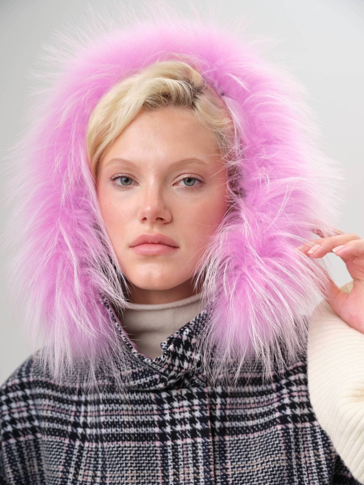 шерстяное пальто на молнии