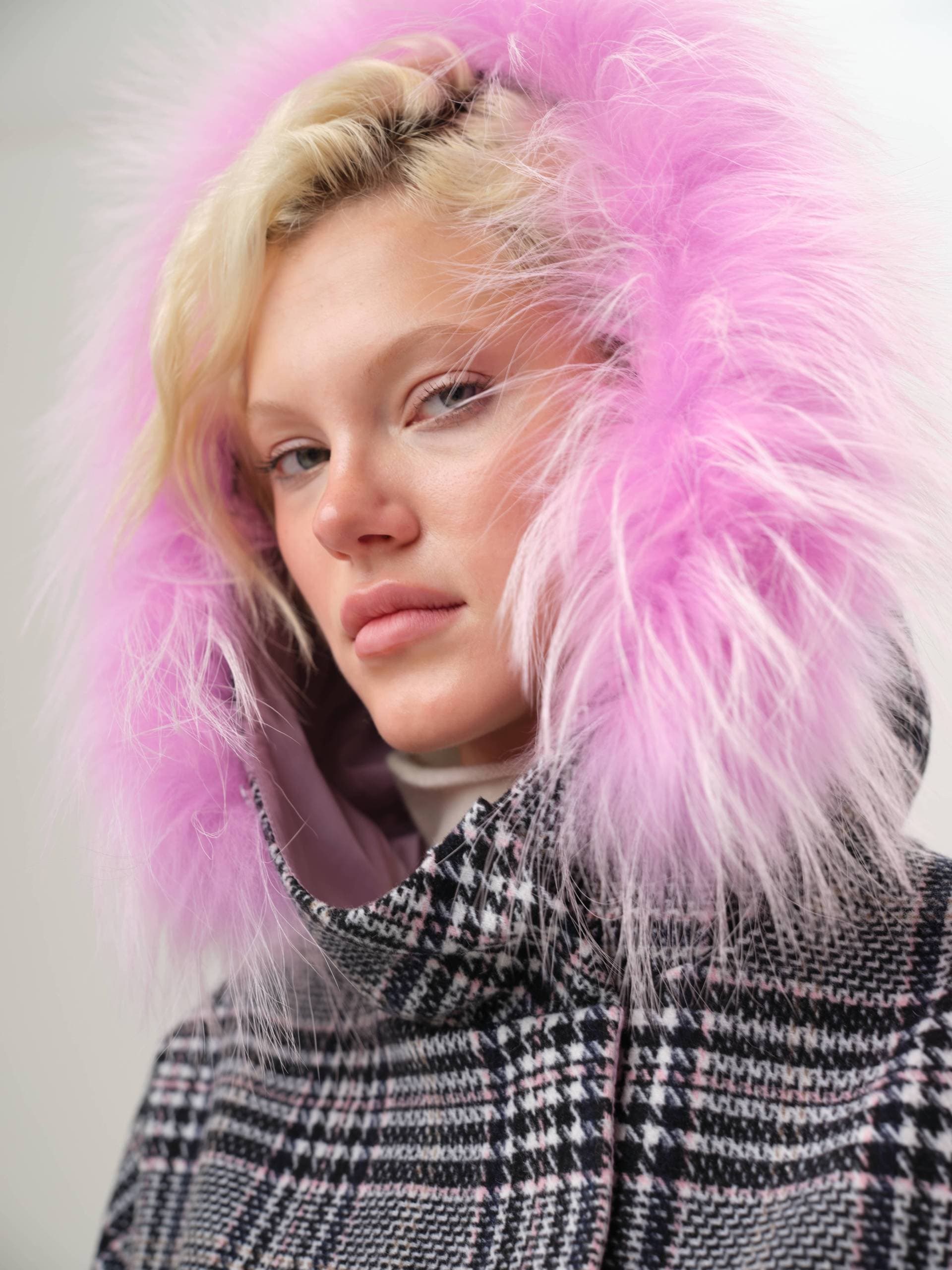 шерстяное пальто на молнии