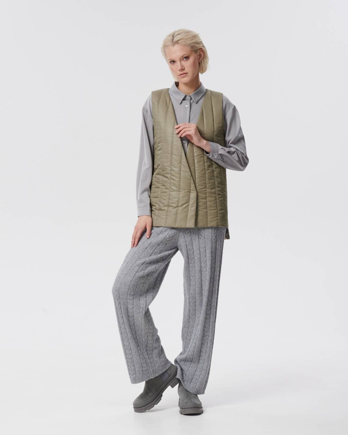 жилет стёганый