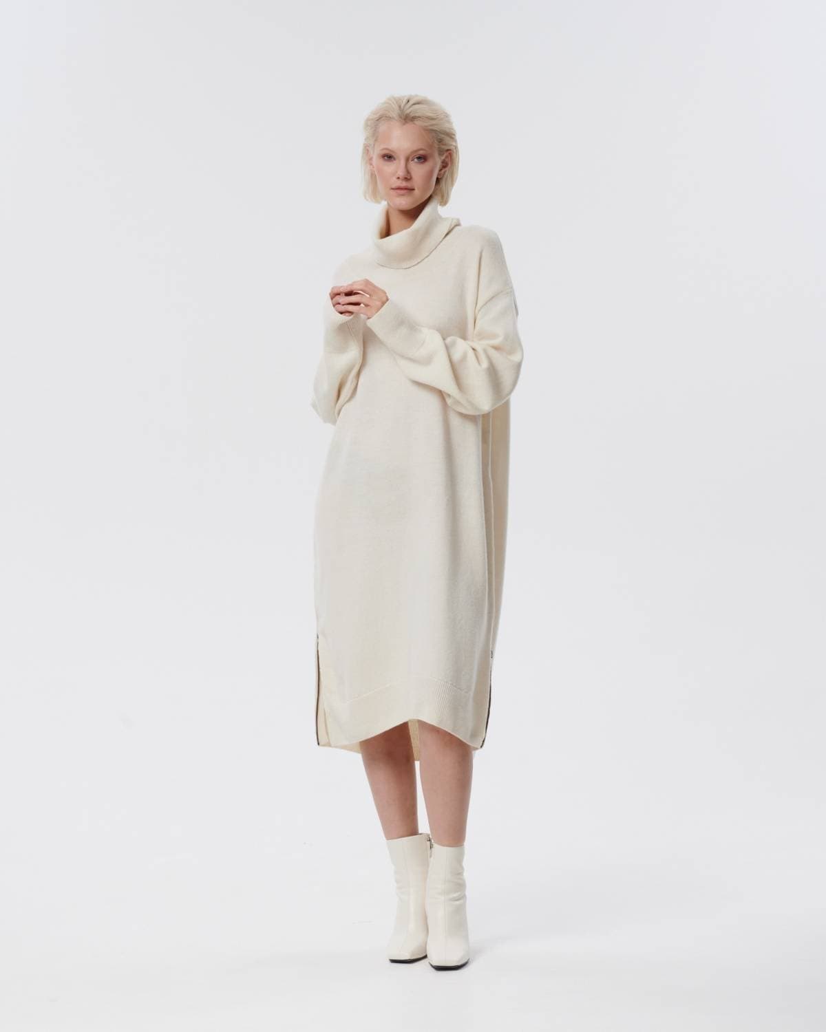 шерстяное платье