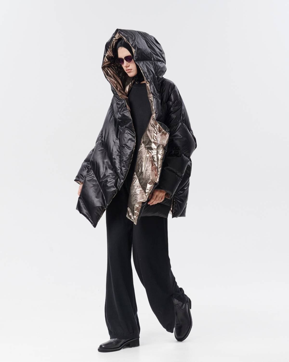 куртка пуховая двухсторонняя