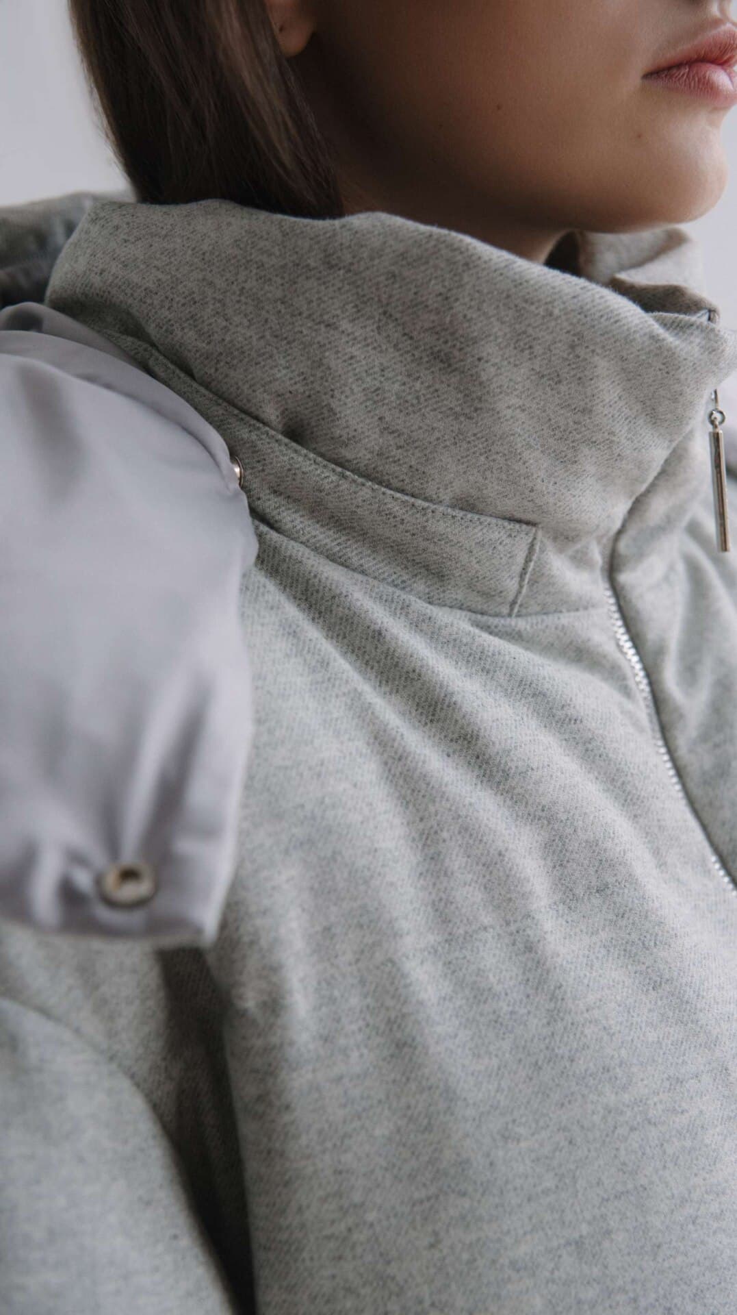 пуховое пальто макси из твида с тончайшей нитью люрекса