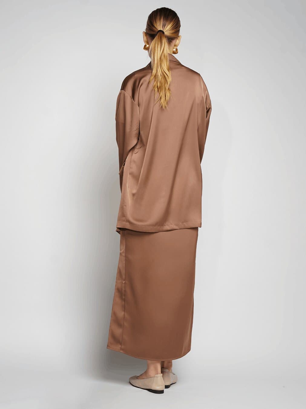 шелковый жакет