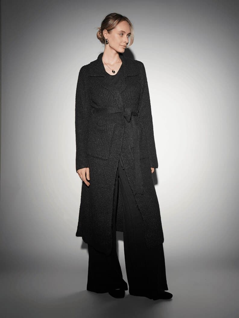 удлиненный кардиган