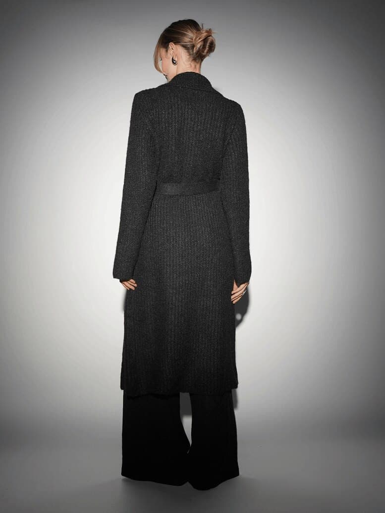 удлиненный кардиган