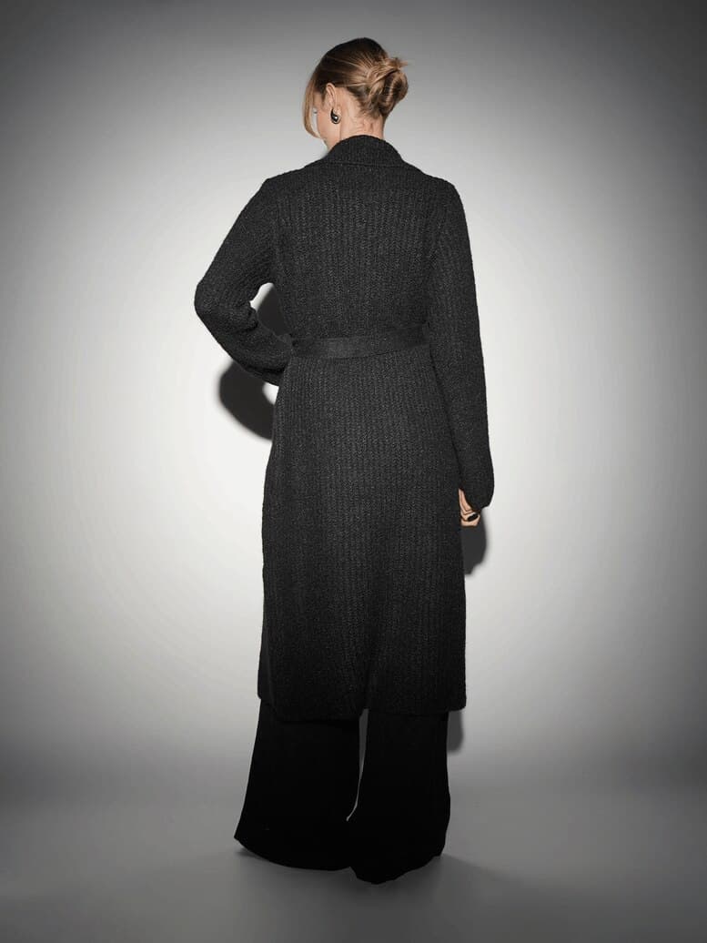 удлиненный кардиган