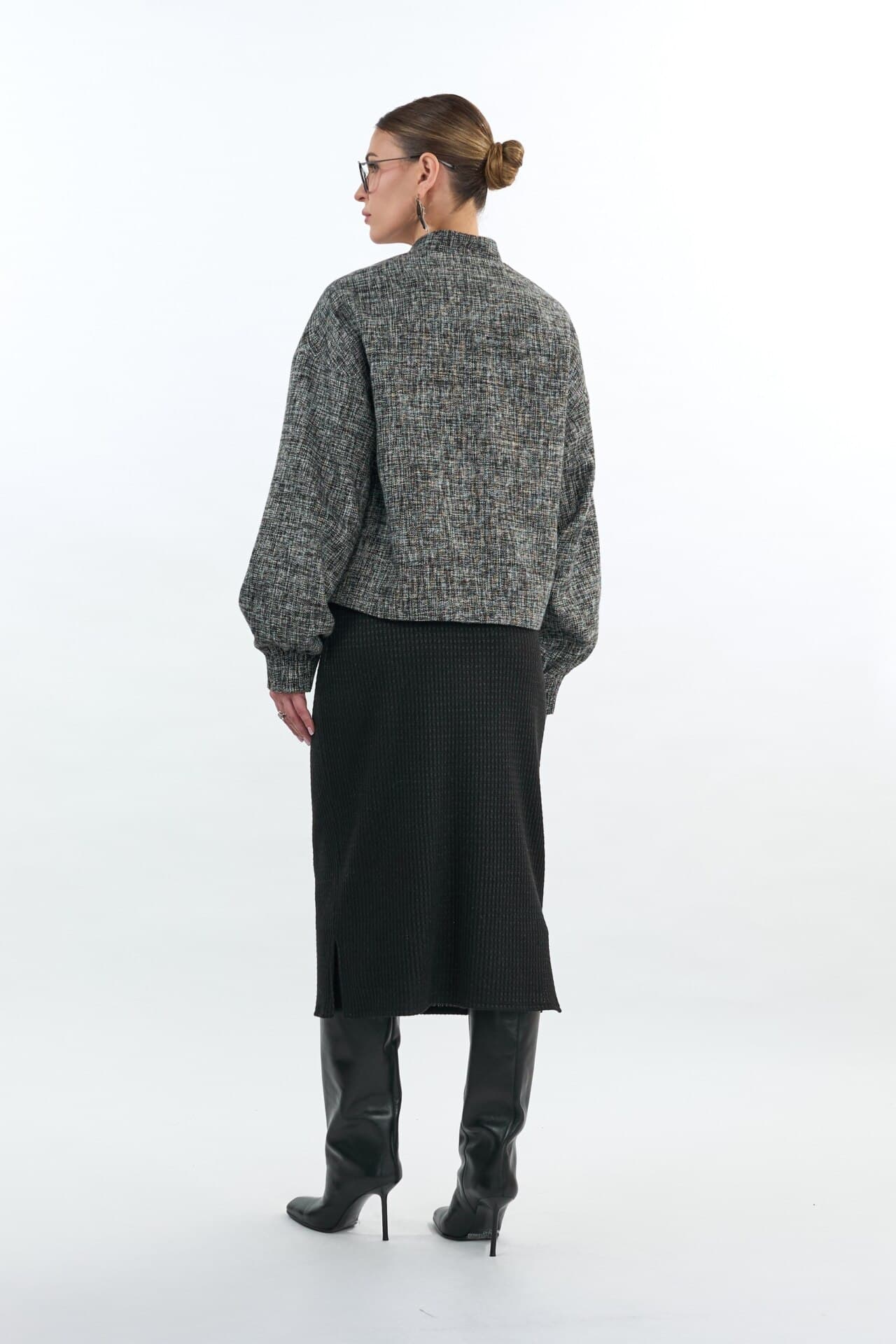 Жакет-бомбер на молнии