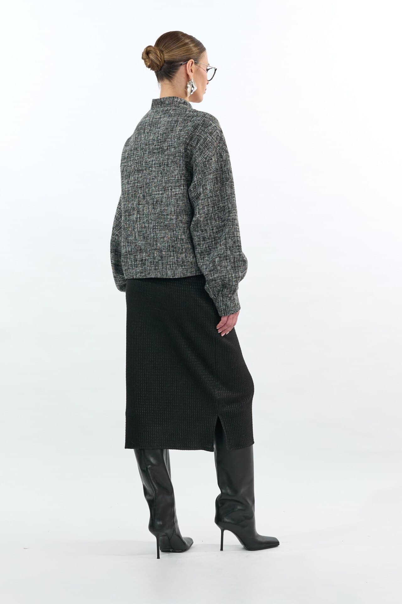 Жакет-бомбер на молнии