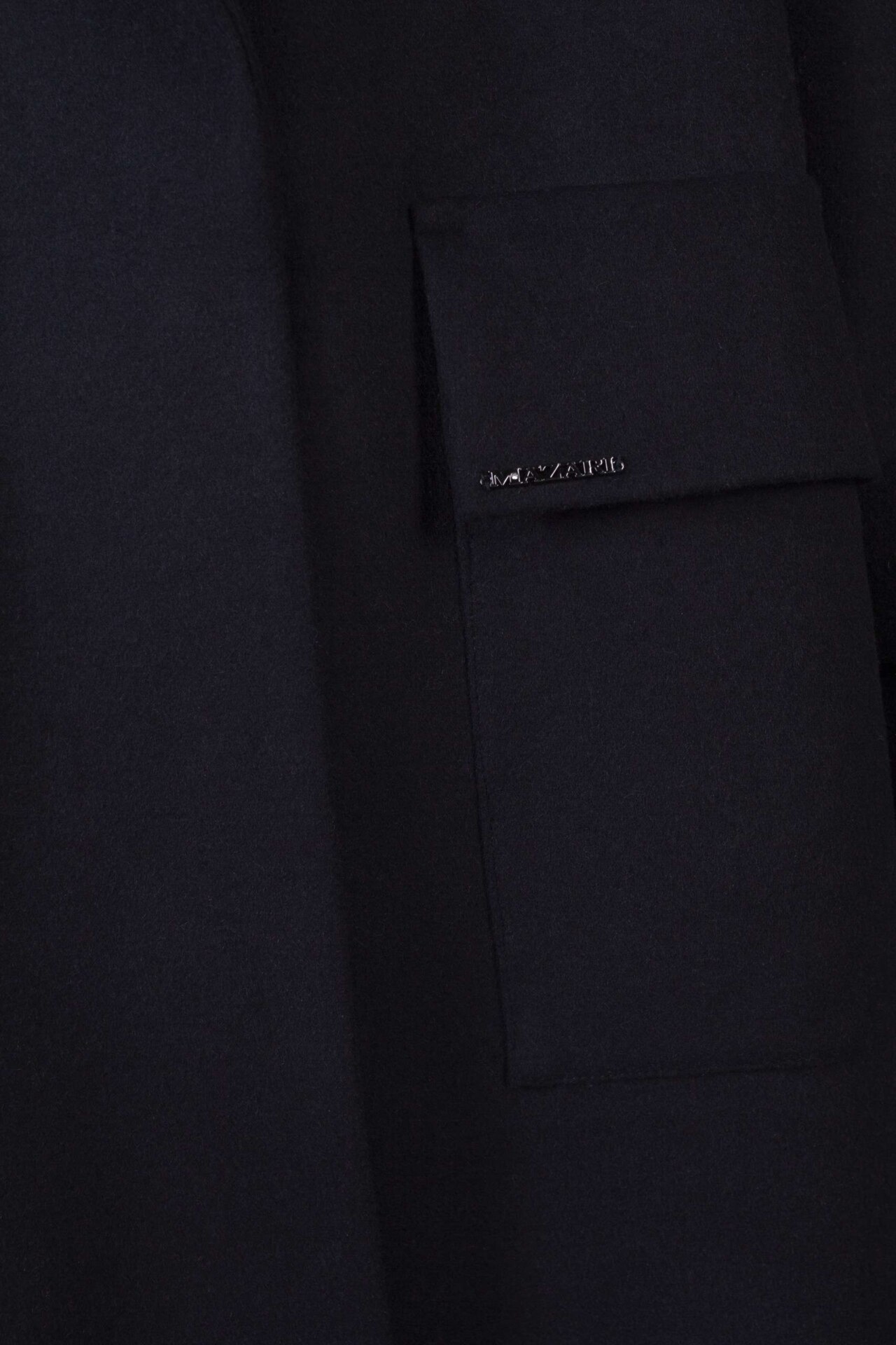 пальто-трапеция длины макси