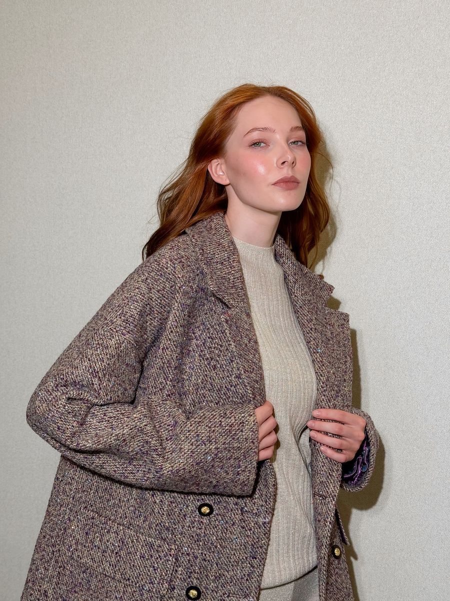 классическое полупальто