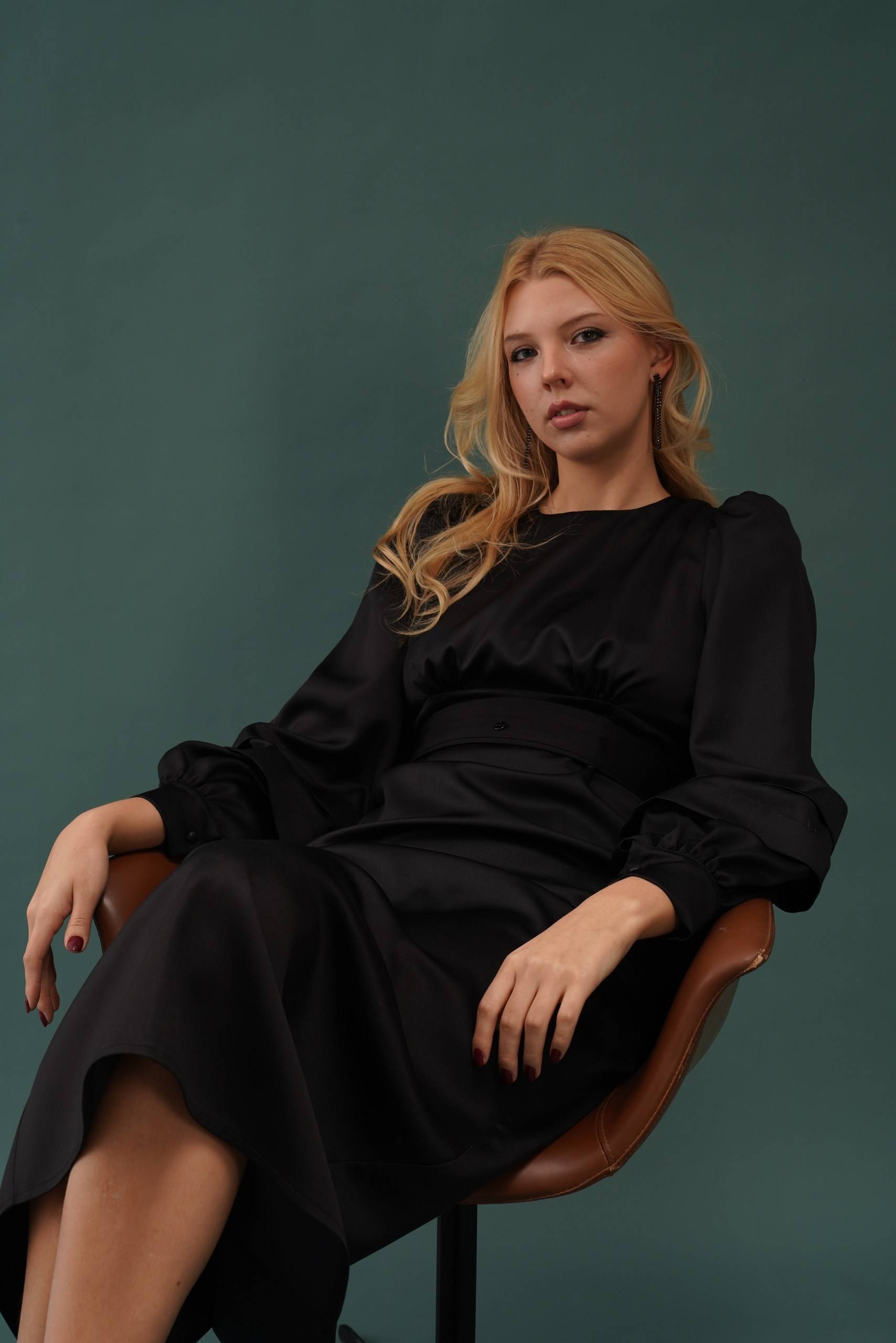 элегантное вечернее платье