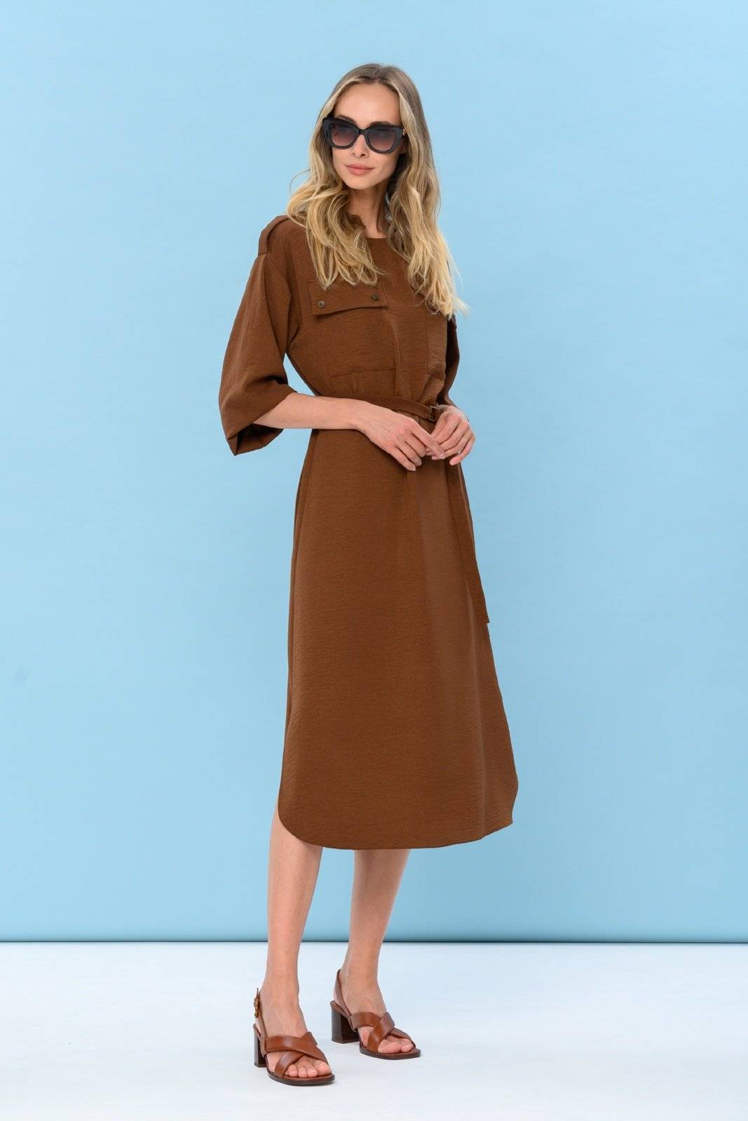 платье прямого силуэта